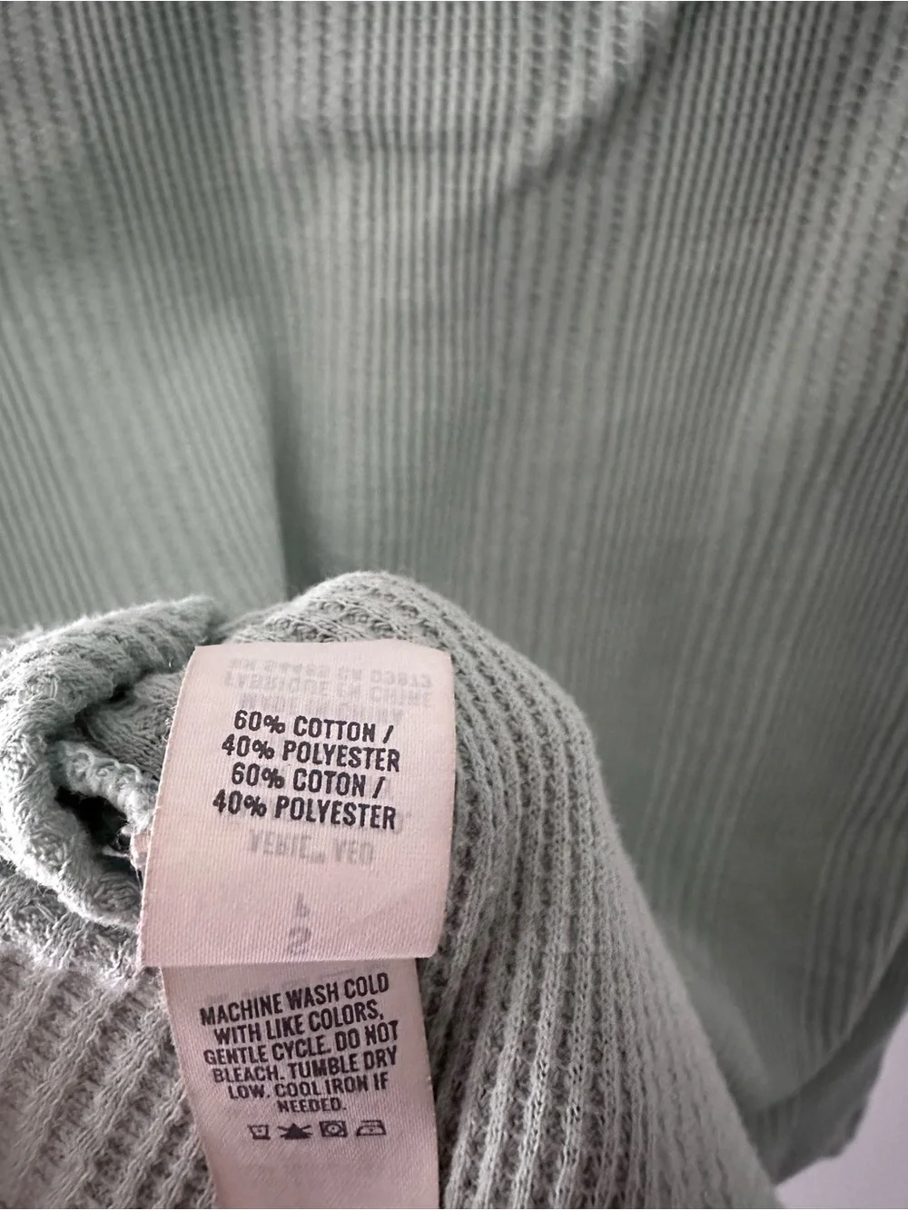 aerie Ribbed Long Sleeve Top